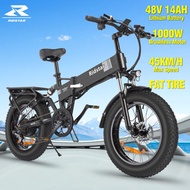 Ridstar Electric Bicycle 48V 1000W Electric Bike folding Outdoor Best Mountain Bicycle