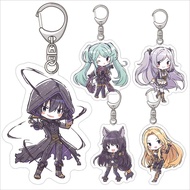 Want to Become the Power of Shadow Keychain Sid Alexia Alpha Acrylic Pendant Schoolbag Pendant Key R