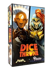 Dice Throne Inc Dice Throne - Monk vs. Paladin, Strategy Board Game