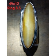 SIZE 8.5 PANDAN AGATE STONE 49X12