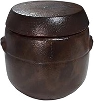 28.74ounce(850cc)Korean Traditional Earthenware Fermenting Jar Jangdok with Lid