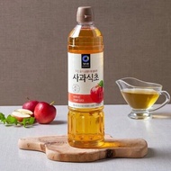 น้ำส้มสายชูหมักจากแอปเปิ้ล แอปเปิ้ลไซเดอร์ apple cider vinegar 900ml ซองจองวอน Chung Jung Won 청정원 사과식초