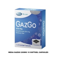 MEGA GAZGO 200MG 10 KAPSUL / MEGA GAZGO 200MG 10 SOFTGEL CAPSULES (EXP:05/2028)