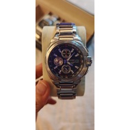 Seiko chronograph watch is identified as the 7T62-0FR0