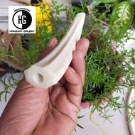 pipa once klokotan tulang iga duyung segi enam super premium D18