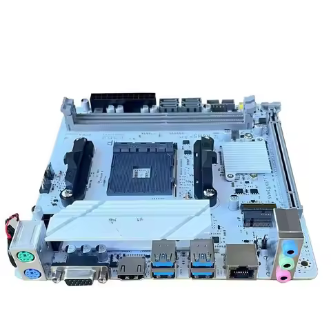 Parts for new ITX-B450 17 * 17 AM4 main board M2 solid state interface overclocking desktop support 