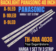 BACKLIGHT TV LCD LED PANASONIC 40INCH TH 40A403G BACKLIGHT TV LCD LED 40 INCH
