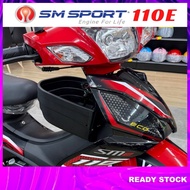 SM Sport 110E Motorcycle PVC Basket With/No Add On Carpet Bakul Raga Motor Accessories