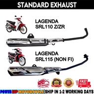 LAGENDA110 LAGENDA115 SRL110 SRL115 Z/ZR STANDARD MUFFLER EXHAUST STD EKZOS PIPE YAMAHA LAGENDA 110