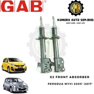 (2@pcs) GAB Gas Front Absorber Myvi Old Myvi Lagi Best Myvi Icon