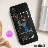 Softcase Oppo A78 Reno 8T A78 A58- Softcase Procame Motif ANIME Oppo A17 Reno 8T A78 A58- Case Aesthetic Oppo A17 Reno 8T A78 A58- Case Procamera AFC48