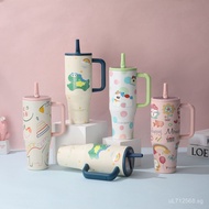 hydrofjug Straw Cup Car Cup40oz Hot Selling Ice Cup Foldable Direct Drinking Handle Portable Southea