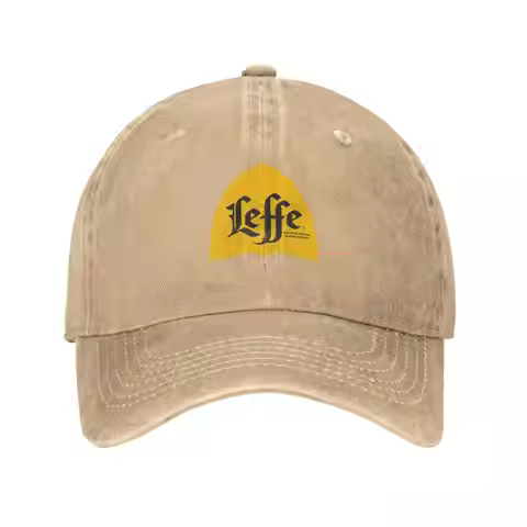 Leffe Logo Fashion quality Denim cap Knitted hat Baseball cap