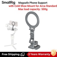 SmallRig โมนิเตอร์มาวท์แผ่น QR ที่จับโทรศัพท์สำหรับ Arca-Standard สำหรับ DJI RS 4 mini / RS 3 / RS 3