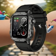 1.44-Inch Men's Smartwatch: Outdoor Sport, Fitness Tracker, Health Monitor, Bluetooth Call Feature J