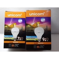 UNICOM 7w 9W LED lamp / UNICOM LED 7 watt 9 watt YELLOW