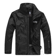 [Ready Stock]Waterproof Jacket (S-5XL) Motorcycle Jacket TNF Summit Series Uni Windbreaker Sweater J