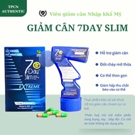 7 Day Slim - Viên Uống Giảm Cân Chuyên Sâu Nhập Khẩu Mỹ (30 Viên) giảm cực mạnh