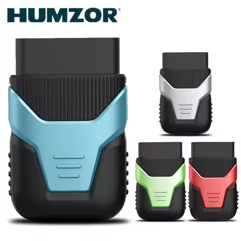 HUMZOR Z100 Full System Bluetooth V5.2 OBD2 Scanner Chip Code Reader Diagnostic Tool Bidirectional T