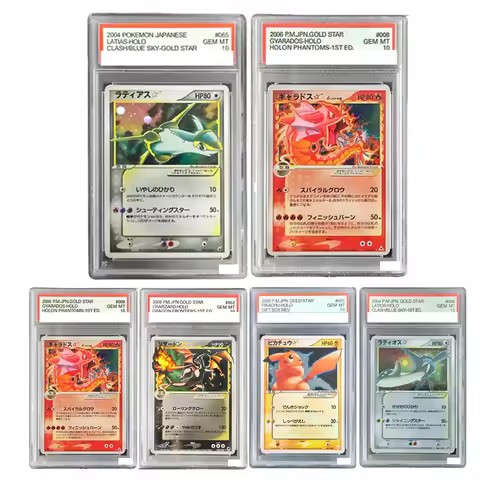 Pokemon Anime Card Latlas Gyarados Charizard Pikachu Latios Holon Pha Ntoms-1St Ed Game Collection C