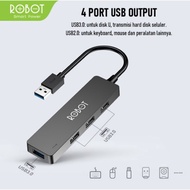Robot H160 USB Hub 3.0 / 2.0 Fast Transfer - USB Hub Robot H160 3 Port