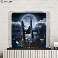 ❤️Transparent Acrylic Display Box For Lego 10365 Pirates of the Caribbean Black Pearl No. Figure Sto