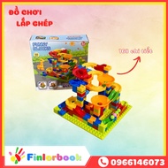 Lego ball slide puzzle toy