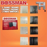 - Bossman 1G/2G/3G/4Gang 1Way Switch *