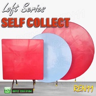 💥4ft/5ft Round💥4ft/5ft Grad A Plastic Foldable Round Table - Original - Klang valley only