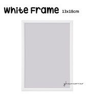 White Frame White Photo Frame/ Size 13x18cm