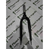 HITAM Fork Pacific SP-A216 20 Folding Bike Oversize Black