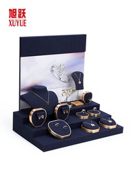 [Aukira] Jewelry Window Counter Display Props Jewelry Display Stand Earring Display Stand Necklace D