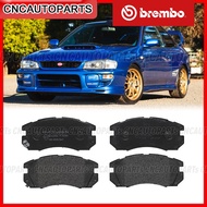 BREMBO Front Brake Pads SUBARU IMPREZA WRX GC8 GF (2.0TURBO) EJ20 Red Neck Year 1993-1997 P78007