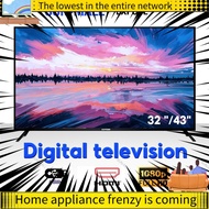 kabel elektrik ♭Digital TV 32 Inch EXPOSE Television 4K LED TV 43 Inch FHD 1080P With HDMIVGAUSB 5-Year Warranty♧