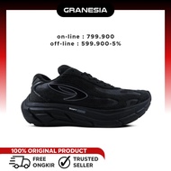 910 FUUTO HERITAGE BLACK/GREY 910FH002 Running Shoes| Men's Running Shoes Wanita