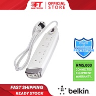 Belkin 4 Socket Surge Protector F9H402SA2M (Ariel Port) / F9H410SA2M (Telephone Port) for Telephone 