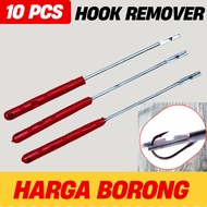 【FT003】10PCS Alat Cabut Mata Kail Hook Remover Fishing Accessories Alat Pancing Pembuka MataKail Fis