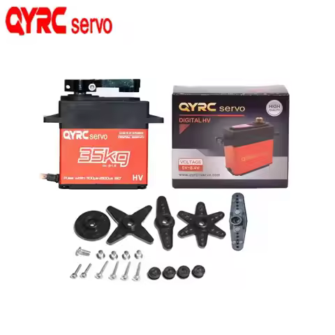 Waterproof 20kg 25kg 30kg 35kg 40kg Digital Servo Large Torque Motor Metal Gear Baja 1/8 Scale RC Cr