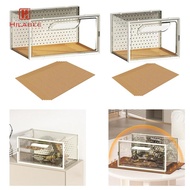[UsusexaMY] Reptile Terrarium Reptile Feeding Box Portable Habitat Case Professional Animal Habitat 