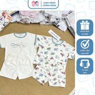 [À ƠI KID FASHION] V60- set 2 bộ cộc khủng long tê giác h2 - a100.125