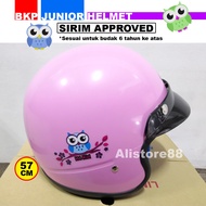 [SIRIM APPROVED] BKP CHILDREN HELMET H4 -PINK COLOR