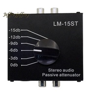 Passive Audio Attenuator,Line Output Signal Converter High Low Level Sound Card Microphone,Mic Port 