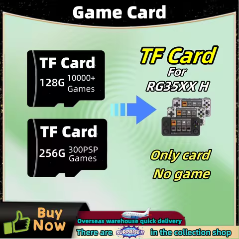 For ANBERNIC RG35XX H TF Card Classic Retro Game Memory Card PS1 PSP GBA GB NEOGEO N64 SEGA Portable