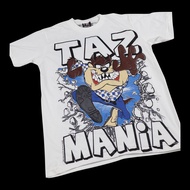 เสื้อยืดTaz-Mania เสื้อการ์ตูนLooney Tunes เสื้อวินเทจงานใหม่