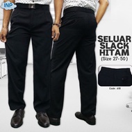 SELUAR SLACK HITAM LELAKI 618 SIZE 27-50