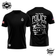 DXSS-G883  [READY STOCK] POLICE T-SHIRT