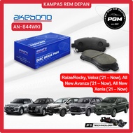 AKEBONO Rocky Raize AN-844WKI Front Brake Pads