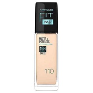 New York Fit Me 霧光控油零毛孔啞緻粉底液 SPF22 - # #110