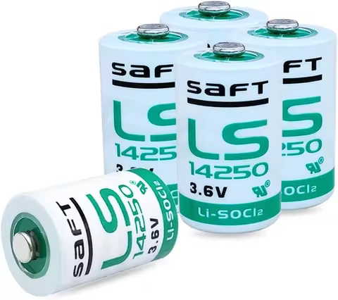 (5-Pack) LS14250 Battery 3.6V 1200mAh 1/2AA Lithium Battery