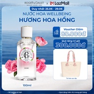 Nước hoa Wellbeing hương hoa hồng Roger&Gallet Rose 100ml